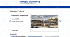 Desktop Screenshot of kornegayengineering.com
